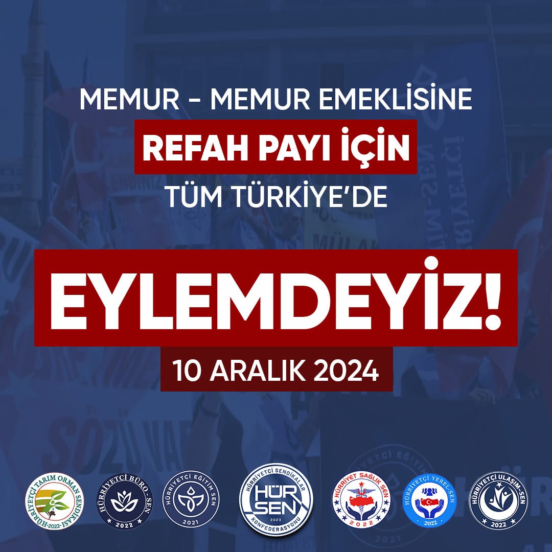 leventkuruoglu's tweet photo. REFAH PAYI İÇİN MEYDANLARDAYIZ
Ocak Ayında Memurun ve Emeklinin, %12 gibi komik bir maaş artışına mahkum edilmesini kabul etmiyoruz. 
Memur ve Emeklinin alım gücünü arttırmanın tek yolu, REFAH PAYI verilmesidir. 
Tüm Kamu Çalışanlarını ve Emeklileri Eylemimize Davet Ediyoruz.