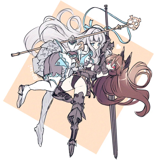 騎士×魔導士 