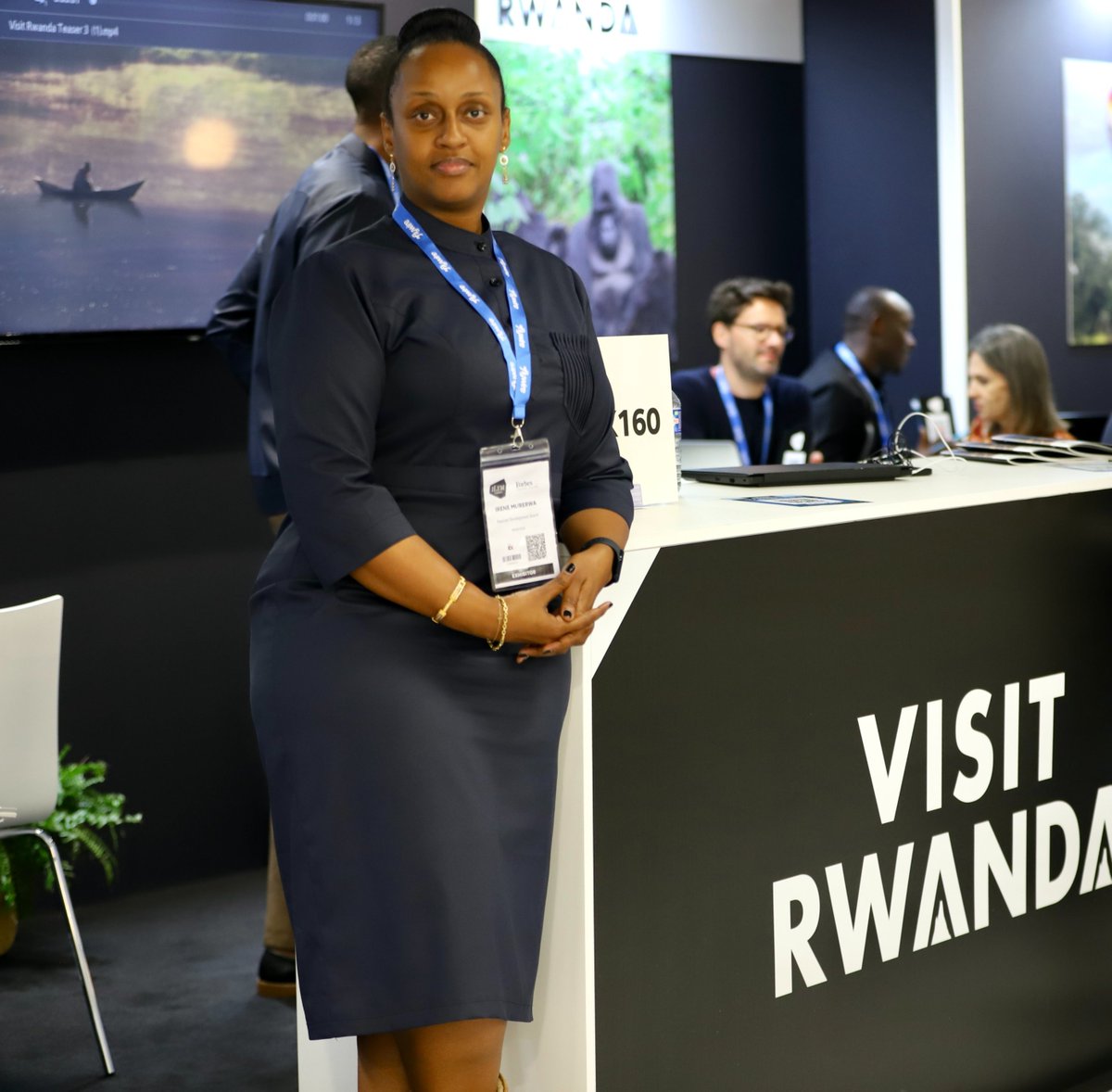 RwandaisOpen's tweet photo. Join us at #ILTMCannes 🇫🇷 and meet Irene Murerwa, the Chief Tourism Officer at RDBrwanda. https://t.co/FM97sxRpQM