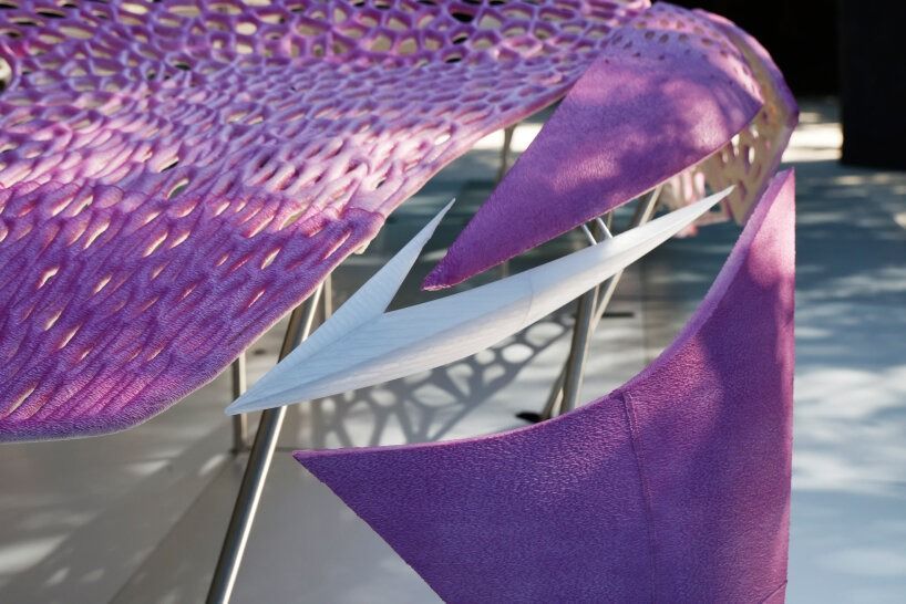 designboom's tweet photo. crafting plastics 3D prints lexus (@Lexus) car as interactive bio-based installation in miami https://t.co/KXO8oviQJm https://t.co/1VinisHuAV
