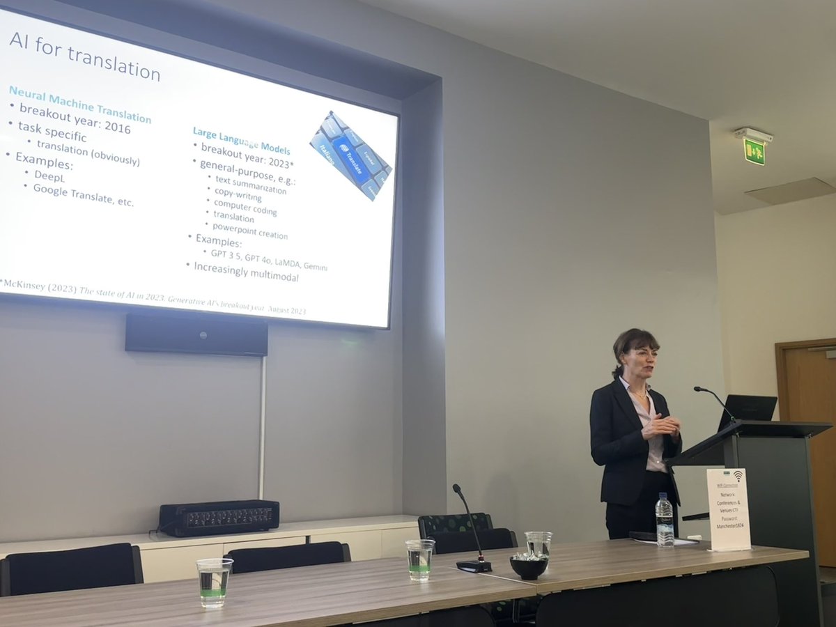 🌟 Excited for today’s keynote at #IPCITI2024! Prof. Dorothy Kenny discussed“Strange Bedfellows: Machines and Literary Translation” 🤖📚.