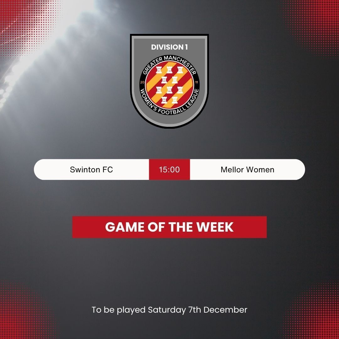 GMWFL2011's tweet photo. GAME OF THE WEEK | 🔝

Check out the games of the week for both open age and our U18 section! Two fantastic games in the spotlight this weekend, get down supporting your teams and we will have more news across the weekend from these two games! https://t.co/Q3C7SJcKx1