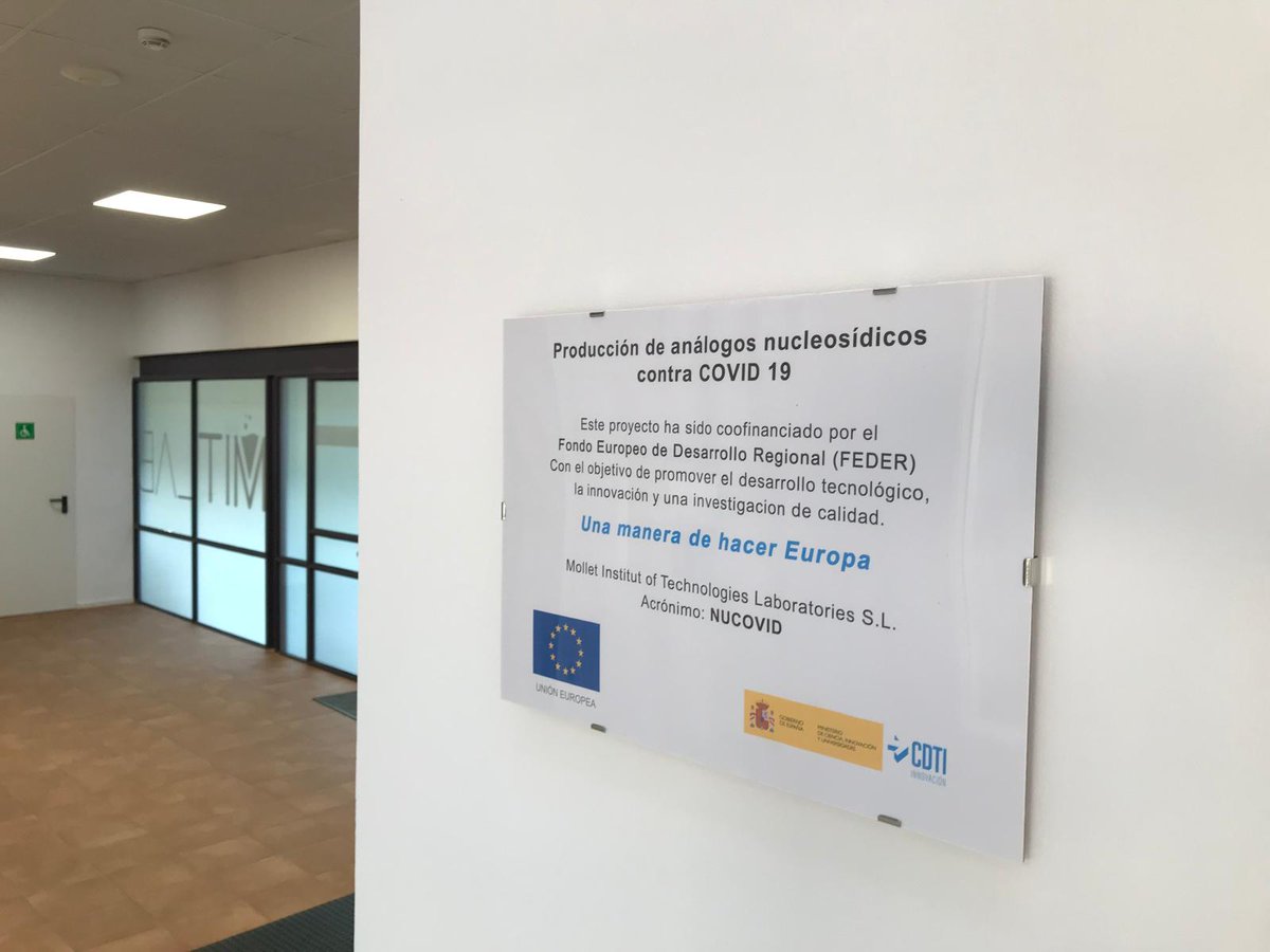 mitlab_sl's tweet photo. 🙌 ¡Cerramos con éxito el proyecto NUCOVID del CDTI! Este innovador proyecto nos permitió contribuir al desarrollo de nuevas soluciones tecnológicas en la lucha contra la COVID-19.
Gracias a todo el equipo por su gran trabajo!!!
👉 https://t.co/CBUn2b3AXj
#MITLAB #Investigación https://t.co/Zn24cljuV3