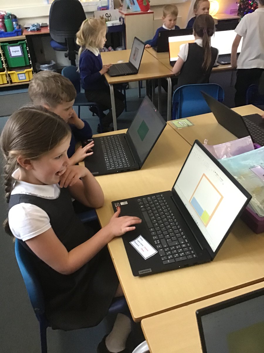 WCLPS's tweet photo. 1WA Robins worked really hard in our computing lesson earlier this week. Using the paint app, we used shapes to recreate a picture in the style of Matisse. #wclpscomputing https://t.co/B3nzTXRpbu