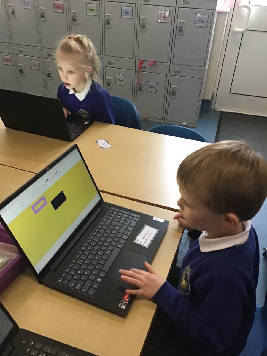 WCLPS's tweet photo. 1WA Robins worked really hard in our computing lesson earlier this week. Using the paint app, we used shapes to recreate a picture in the style of Matisse. #wclpscomputing https://t.co/B3nzTXRpbu