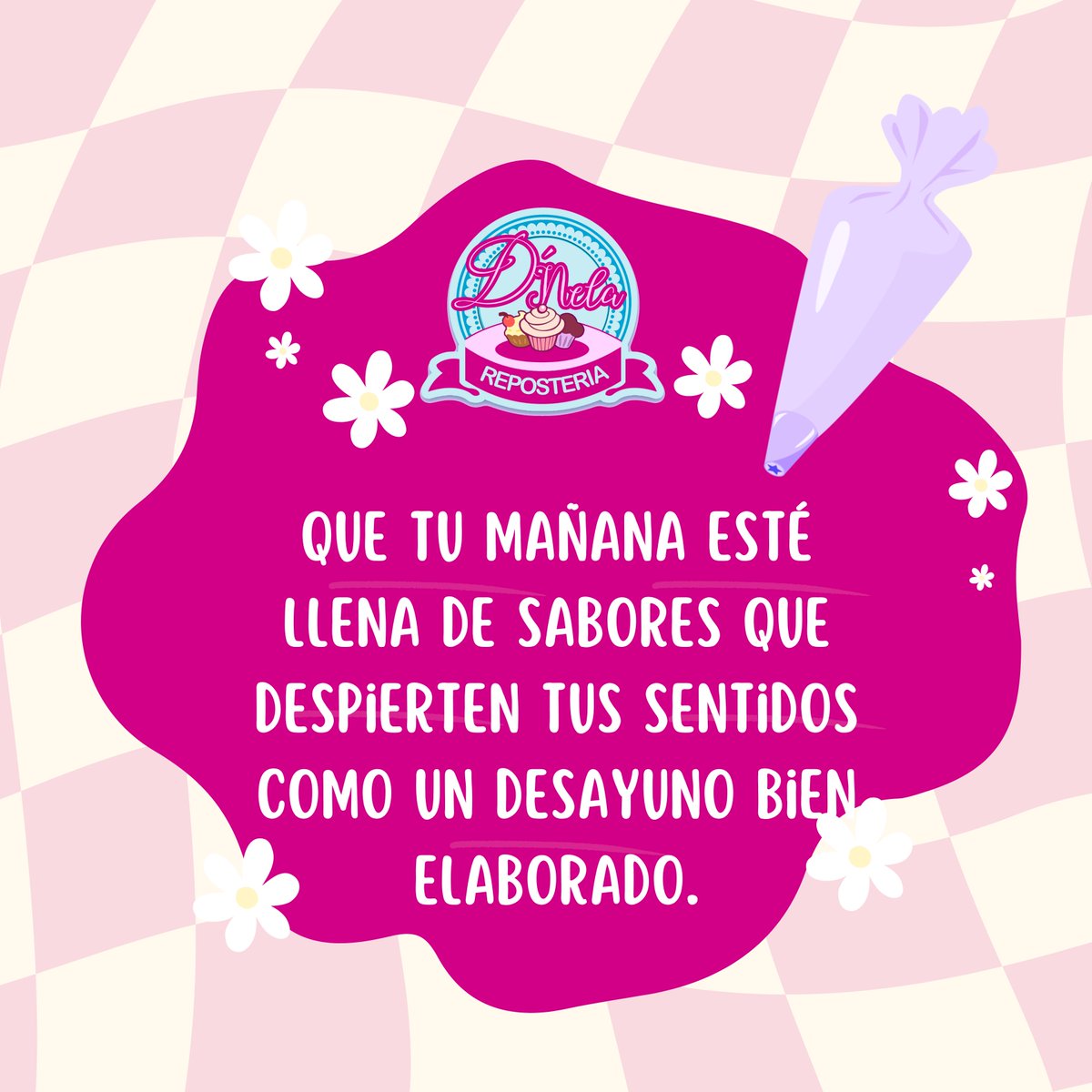 DNelaReposteria's tweet photo. Cada sabor cuenta una historia. Un desayuno con toque de postre, el inicio de una jornada memorable. ¿Cuál es tu postre preferido para comenzar el día?  #SaborInolvidable #DesayunoMemorable #EmprendimientoDulce #ReposteríaCreativa #DespertarConSabor https://t.co/qmkxmGi0yi