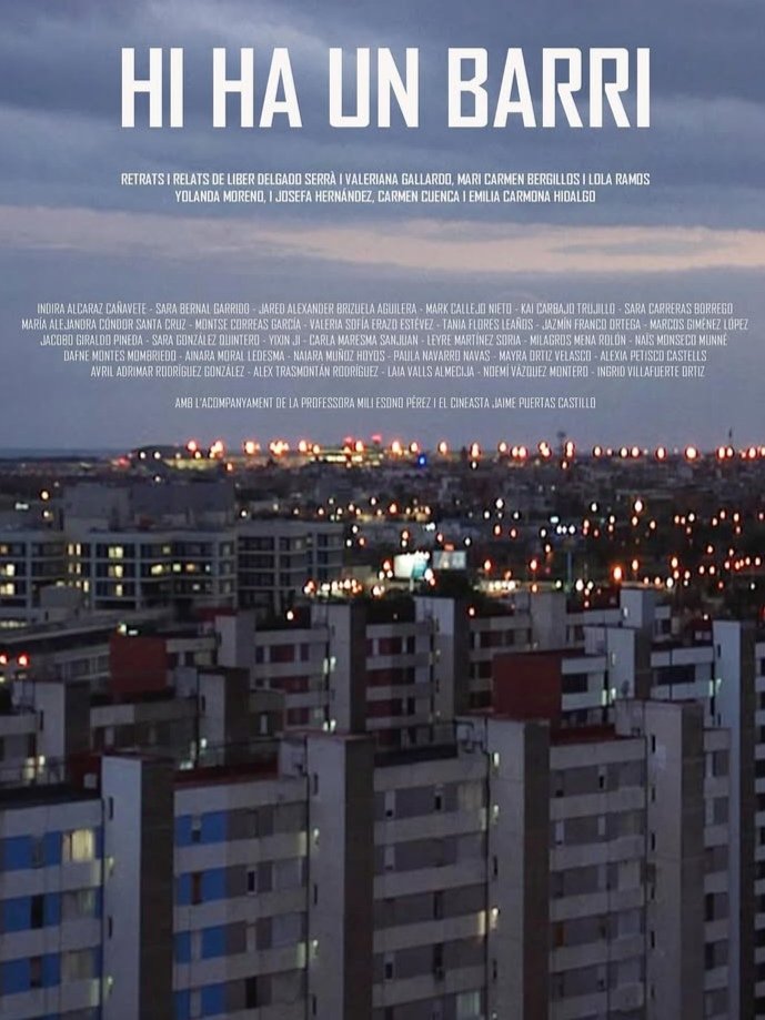 Torre Barrina L'H (@torrebarrinalh) on Twitter photo 📣 Atenció, un #SpoilerLH molt especial per tancar l'any.
🎬 Projecció del documental "Hi ha un Barri" realitzat pels alumnes de 1er de batxillerat <a href="/InsBellvitge/">Institut Bellvitge</a> en el marc del projecte audiovisual #cinemaencurs amb <a href="/abaoaqu_/">A Bao A Qu</a>.
👉🏼 Dilluns 16 de desembre a les 19:30h.
Fil 🧵 📣 Atenció, un #SpoilerLH molt especial per tancar l'any.
🎬 Projecció del documental "Hi ha un Barri" realitzat pels alumnes de 1er de batxillerat <a href="/InsBellvitge/">Institut Bellvitge</a> en el marc del projecte audiovisual #cinemaencurs amb <a href="/abaoaqu_/">A Bao A Qu</a>.
👉🏼 Dilluns 16 de desembre a les 19:30h.
Fil 🧵