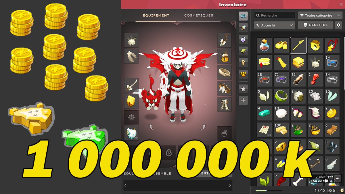 Petite vidéo de présentation de mes métiers + comment j'ai eu les 1 000 000 kamas sur mon pandawa en moins de 48h ! 
youtu.be/cO37rYYreYY