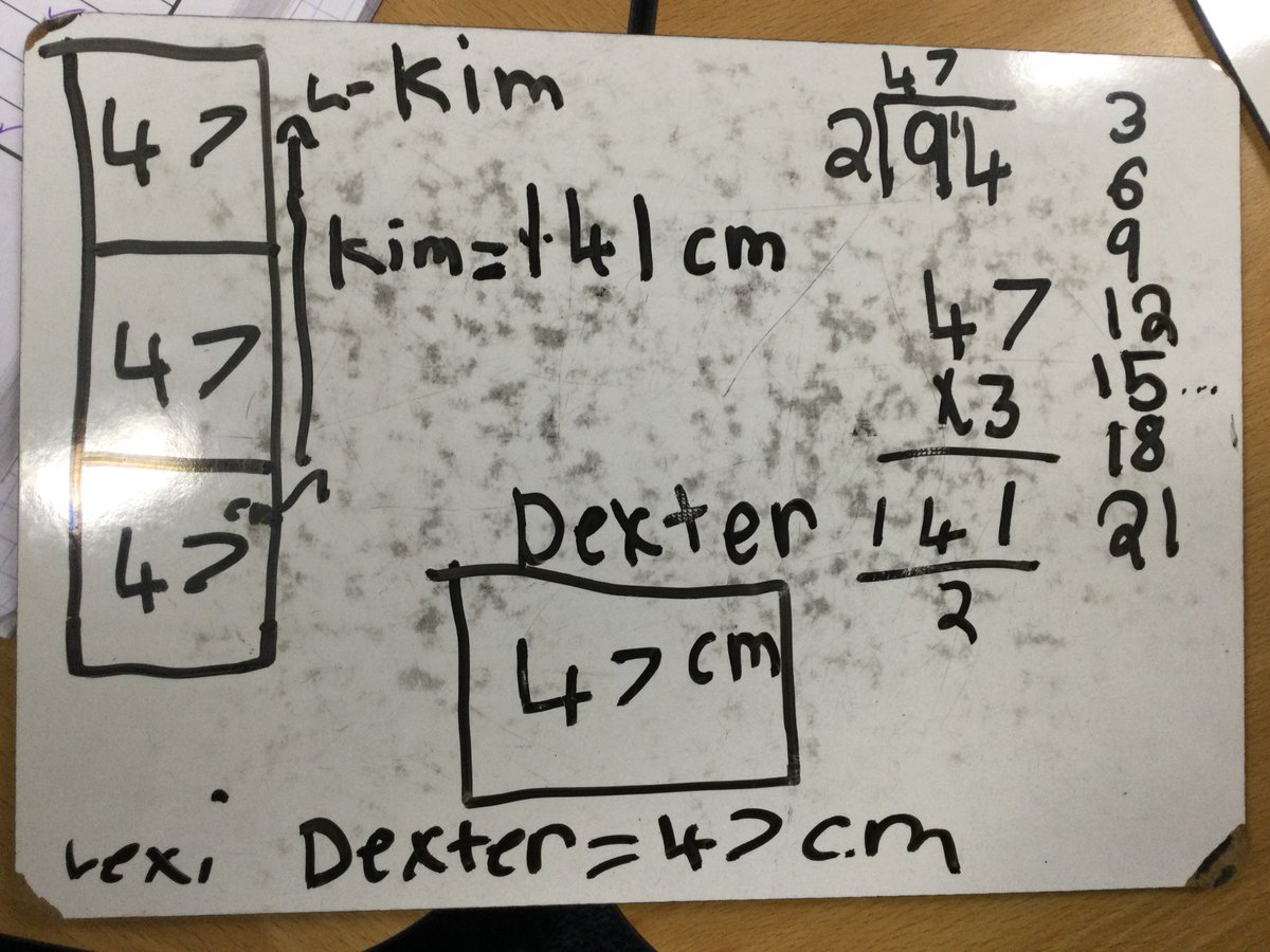 ectonbrookpri's tweet image. 6MN have been using bar models to solve mathematical word problems.  These are really helping us to understand the calculations that we need to carry out for each step of a problem.
@WhiteRoseED @Zoe_Hall29 @NPATrust 
#Decembar