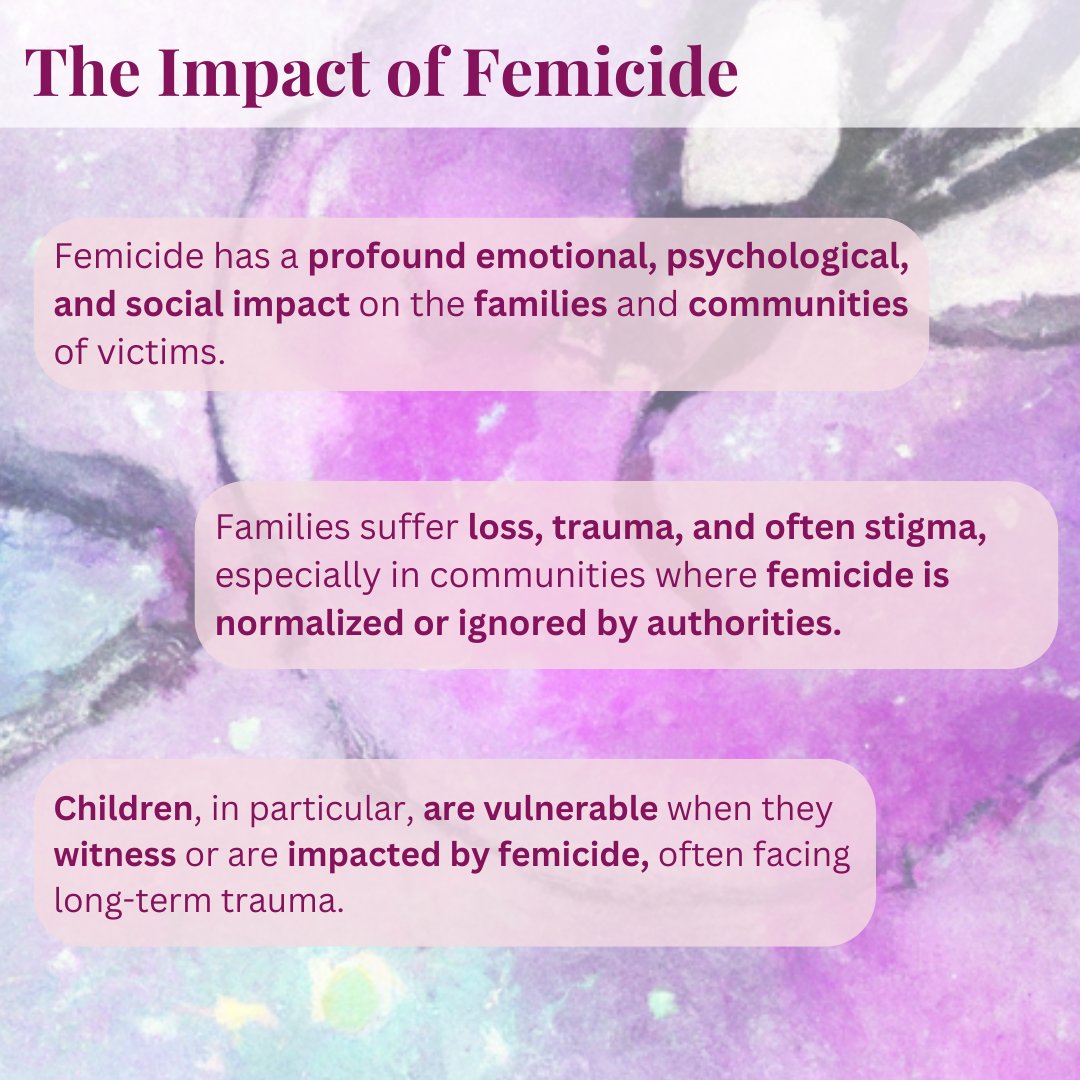 TW: domestic abuse, gender-based violence, murder, femicide

Day 11: Femicide is an important discussion point when we're talking about gender-based violence. It is a tragic reminder of the violence rooted in inequality. #NoExcuse #EndGBV #16DaysOfAction