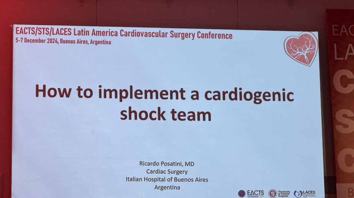 Juan Contreras (@jrcontrerasr) on Twitter photo Outstanding first session ‘Heart failure “. <a href="/loremontesvilla/">Lorena Montes</a> <a href="/MoniGilbertO/">Monica Gilbert</a> Bermudez, Posatini
<a href="/LATAM_LACES/">LACES</a> <a href="/STS_CTsurgery/">The Society of Thoracic Surgeons</a> <a href="/EACTS/">EACTS</a> Outstanding first session ‘Heart failure “. <a href="/loremontesvilla/">Lorena Montes</a> <a href="/MoniGilbertO/">Monica Gilbert</a> Bermudez, Posatini
<a href="/LATAM_LACES/">LACES</a> <a href="/STS_CTsurgery/">The Society of Thoracic Surgeons</a> <a href="/EACTS/">EACTS</a>