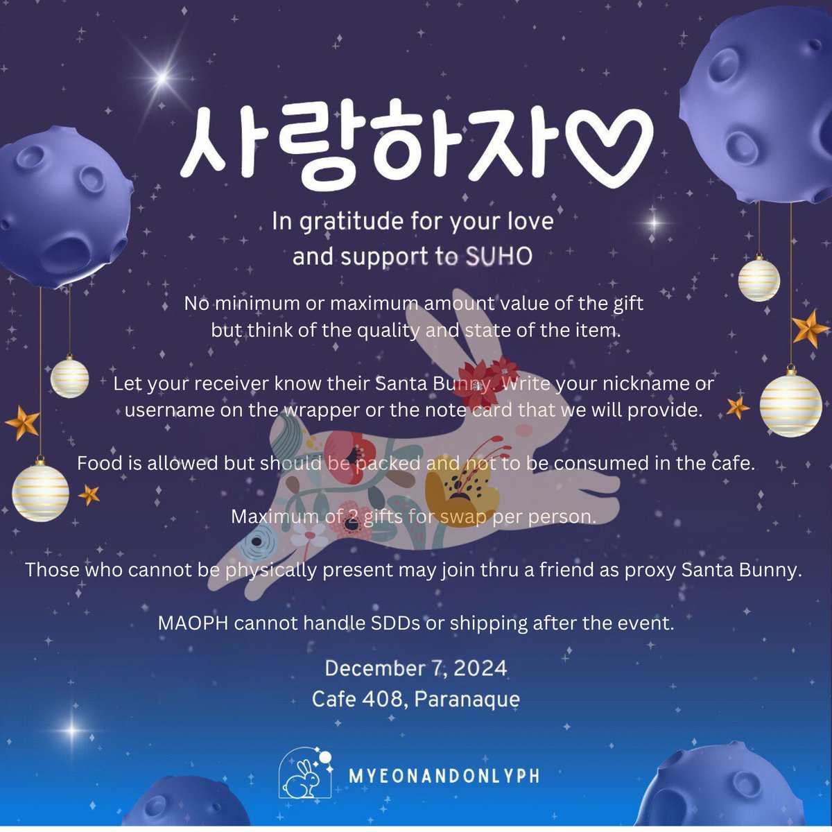 ✨사랑하자💙 

A small gathering in gratitude. 
See you! 

#수호 #SUHO