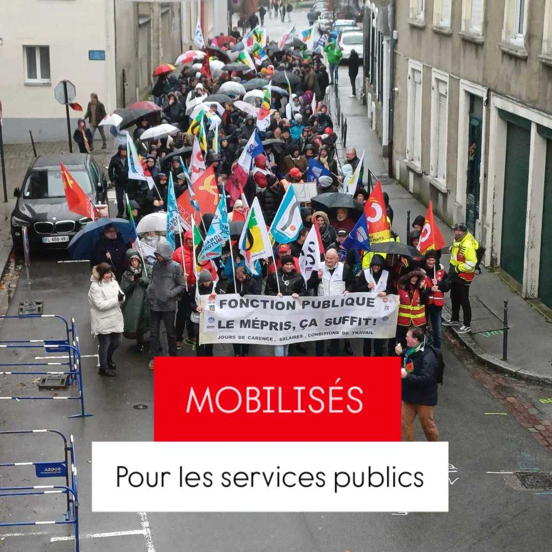 cgtsela62's tweet photo. 🗣️ Barnier tombe mais la crise reste. Alors plus que jamais, créons un rapport de force pour conquérir du progrès social. Nous étions 300 à Boulogne-sur-Mer aujourd'hui pour la défense des services publics. 

🚩Sur tous les lieux de travail et d'études, passons à l'action ! https://t.co/m7s6IZUdpK