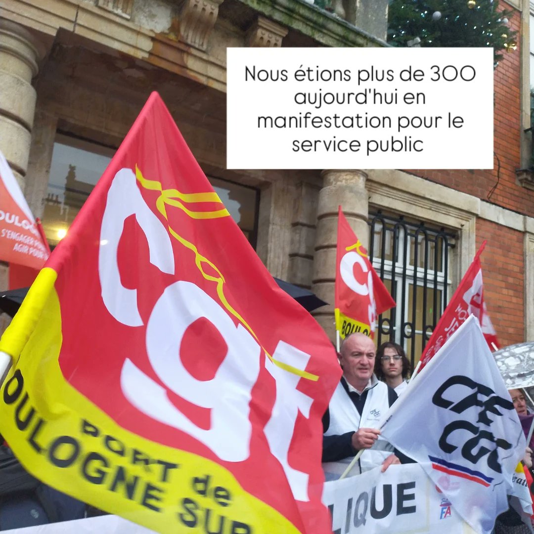 cgtsela62's tweet photo. 🗣️ Barnier tombe mais la crise reste. Alors plus que jamais, créons un rapport de force pour conquérir du progrès social. Nous étions 300 à Boulogne-sur-Mer aujourd'hui pour la défense des services publics. 

🚩Sur tous les lieux de travail et d'études, passons à l'action ! https://t.co/m7s6IZUdpK