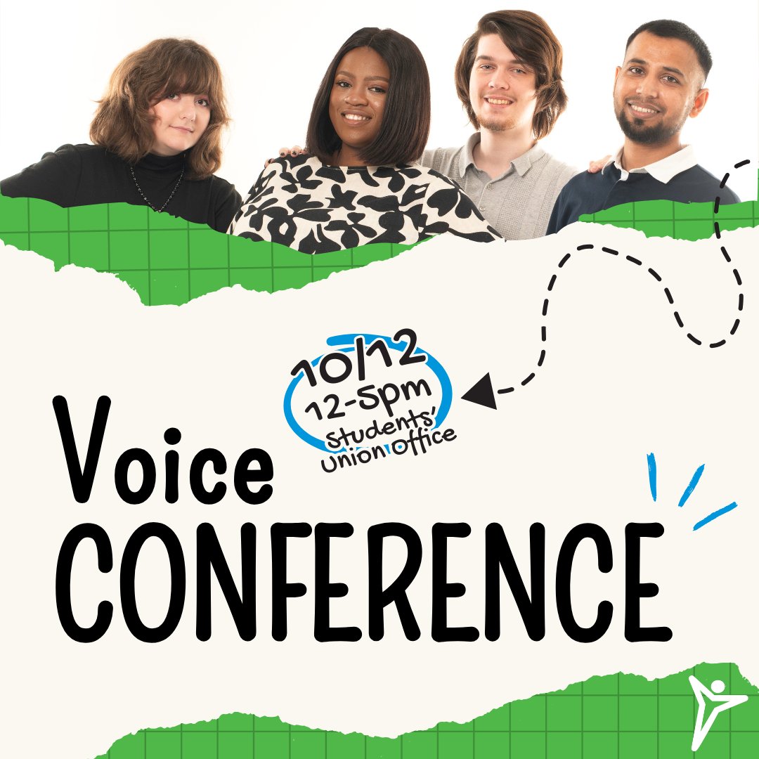 HEY! REPS! We're inviting all Course and Subject Reps to our FREE Voice Conference on 10th December! This is a great opportunity to learn more about best rep practice and meet students like you (and our fabulous Voice Team, of course)! 💬

Book your place: loom.ly/4EieqNE