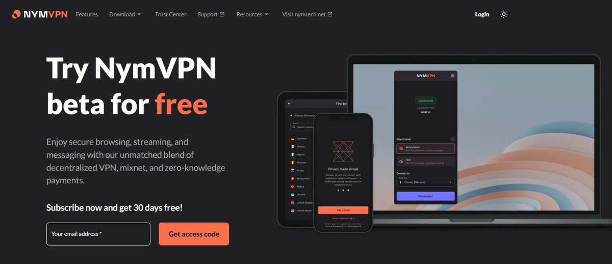 🔒 Your privacy belongs to you—don't let 'em steal it! Take control of your data with a trusted VPN. Stay safe, stay secure. 🥷<a href="/nymproject/">Nym</a> #NymVPN