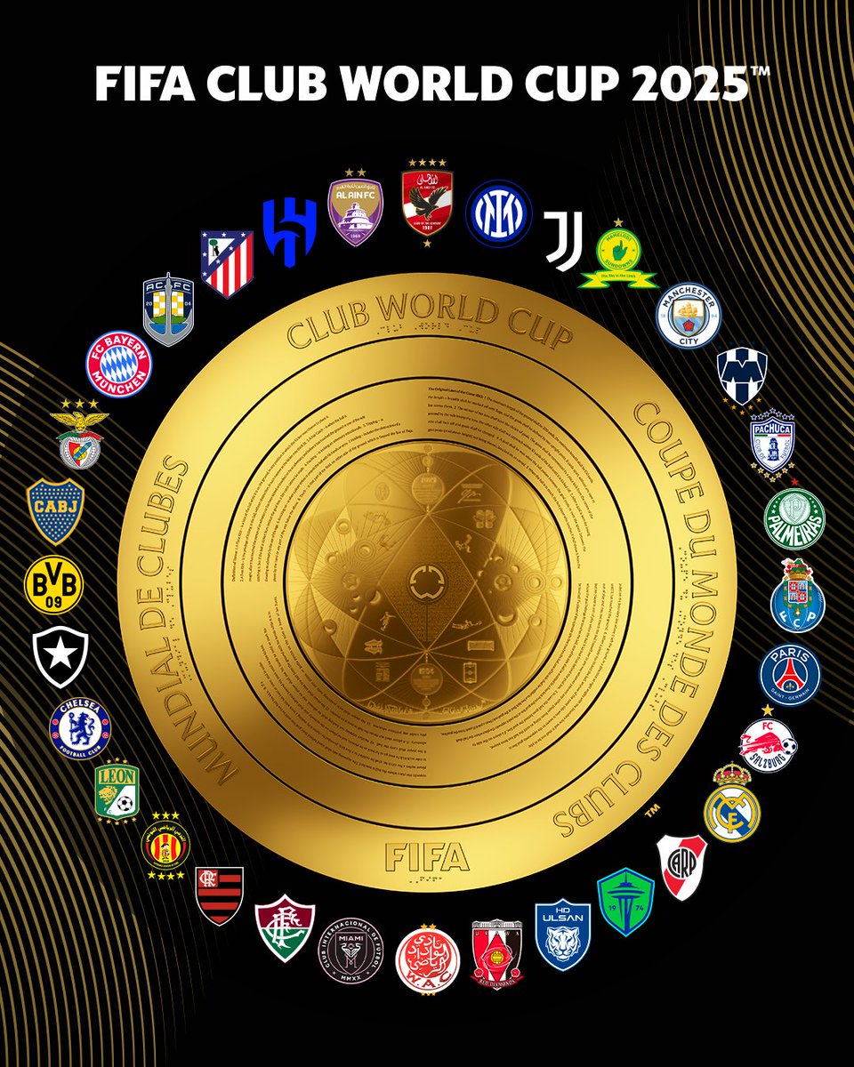 FIFACF's tweet photo. 32 teams. 1 #FIFACWC trophy. 

#TakeItToTheWorld https://t.co/uN3lYVKY89