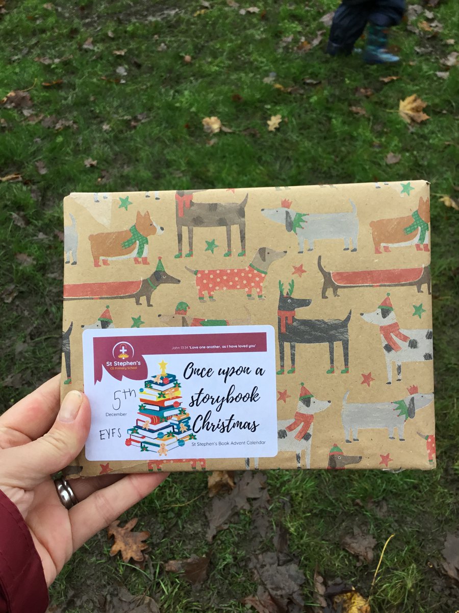 StStephens_Bury's tweet photo. EYFS received our Advent book today, we opened it during our trip to Forest School. We loved reading the magical story of The Polar Express. ๐โ๏ธ #learninglovinggrowing #bookadvent #dailydoseofnature #onceuponastorybookchristmas https://t.co/o7TMR7BjOY