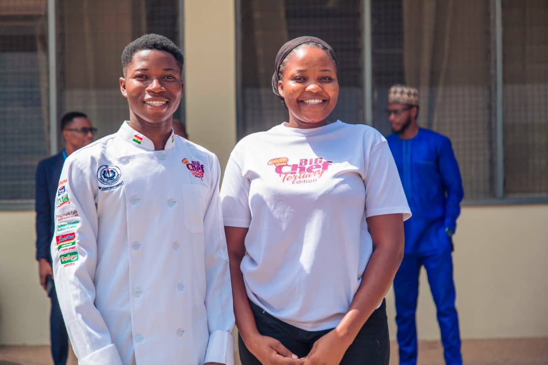 Official_HTU's tweet photo. HTU celebrates our #BigChefTertiary Season 2 CHAMPIONS! Sheriffa Salifu & King Jones Addoh defended our title! VCProf. @HonyenugaBQ awards them a 1-yr scholarship!
Congratulations !
#HTUPride #BigChefTertiary https://t.co/wZS3t3YzgU