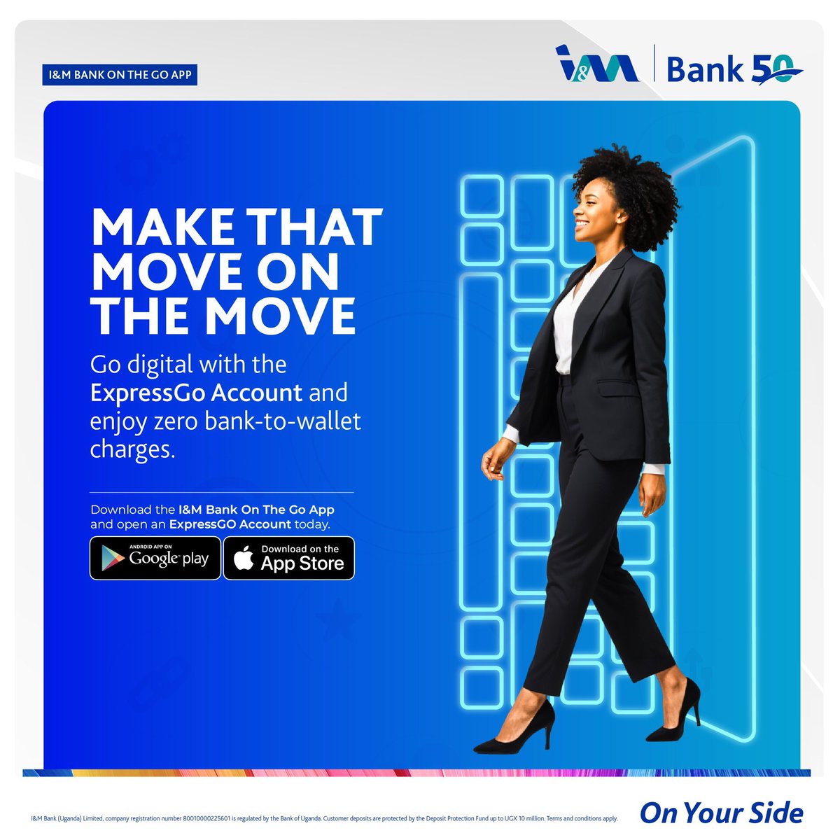 Beinomugisha_'s tweet photo. Go cashless this festive season, make quick and easy transactions Anywhere, anytime with zero charges on wallet to bank transactions.
Download the I&M Bank On-the-Go App available on Google play and App store and open your ExpressGo Account now to get started.
#IMBankExpressGo https://t.co/qm0c1ADc7F
