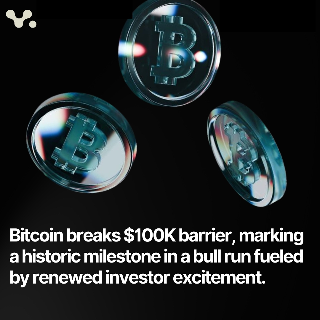 vorex_ai's tweet photo. Bitcoin soars past $100K, becoming the 10th largest global currency by market cap! 🚀 Spot $BTC ETFs saw $556M inflows in 1 day, with $8B+ net inflows. A milestone that solidifies Bitcoin's position in finance! 🌍💹 #BTC #Bitcoin https://t.co/rB4bSCUNXs