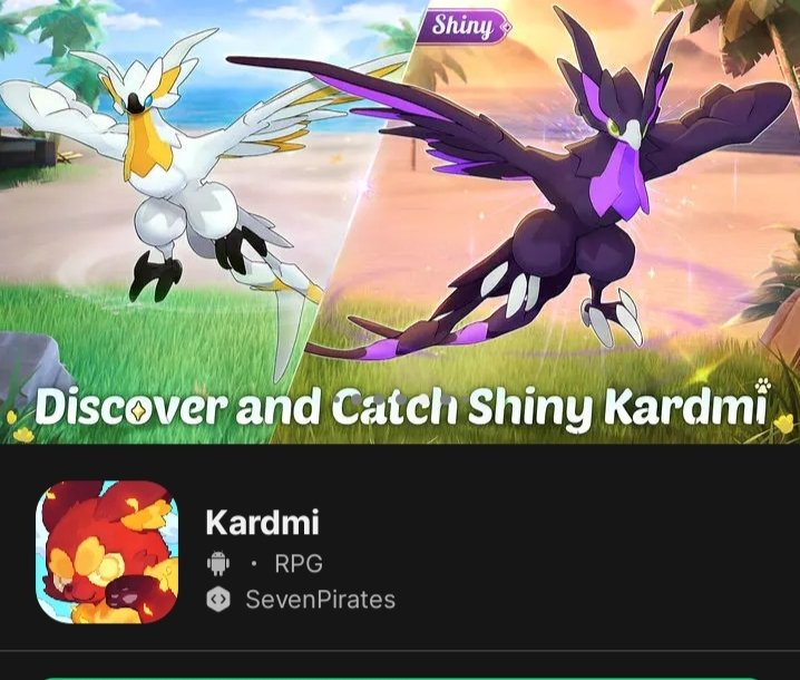 hakooooooo1's tweet image. Nouveau jeu like Pokémon Disponible sûr Tap Tap #Kardmi vraiment je suis étonnée...il ya même des shiny @RuhtraGo @QwinnYT ... Ahh OK 🤣