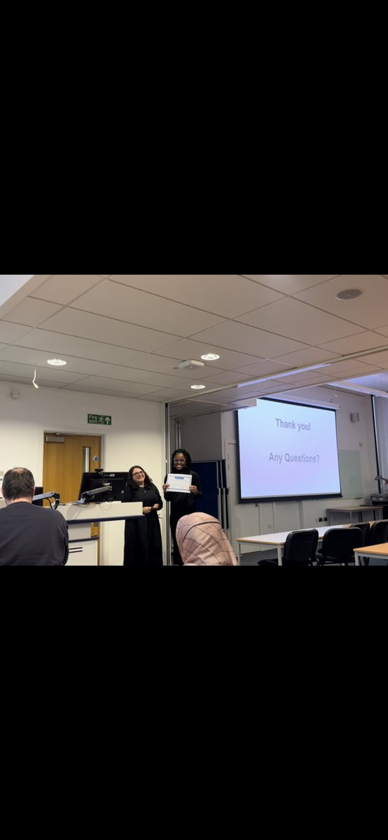 Aureliana Chambal Chilengue (@yana66719423) on Twitter photo It's never too late to celebrate😃! Glad to share that I won the Second Best Poster Prize at the East Midlands AMR Network Research Conference!
Grateful to my supervisory team <a href="/con_meehan/">Conor Meehan</a> <a href="/blackpassiflora/">Maria Rosa Domingo Sananes</a> <a href="/Dan_Whiley1/">Daniel Whiley</a> for their invaluable support! 💫 It's never too late to celebrate😃! Glad to share that I won the Second Best Poster Prize at the East Midlands AMR Network Research Conference!
Grateful to my supervisory team <a href="/con_meehan/">Conor Meehan</a> <a href="/blackpassiflora/">Maria Rosa Domingo Sananes</a> <a href="/Dan_Whiley1/">Daniel Whiley</a> for their invaluable support! 💫