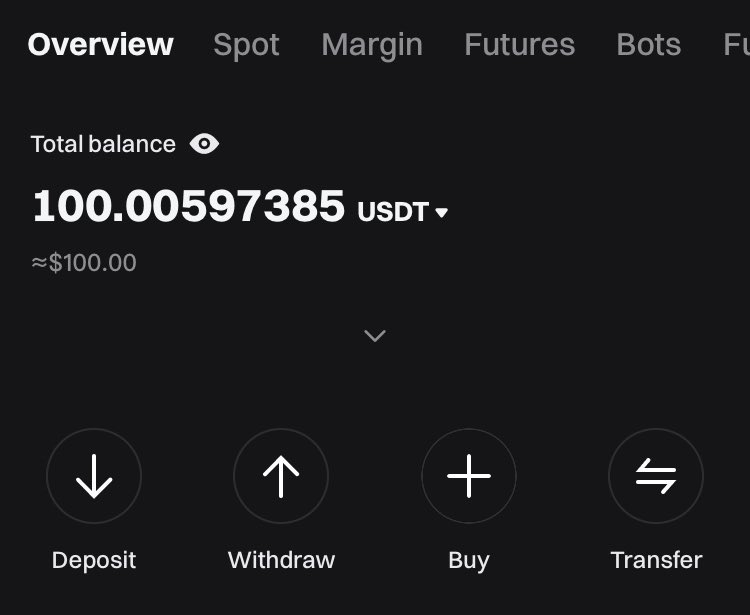 Honeyxgpt's tweet photo. $100 to $1K spot trading challenge 🎯
Will be completed by or before the end of year
✔️Join : https://t.co/SVLRLBIkJz

⚡️1K Reposts and i'll start this challenge tomorrow

$BTC $ETH $BNB $TRX $IRIS $JASMY $LUMIA $XVG https://t.co/ixkD1NWa4t
