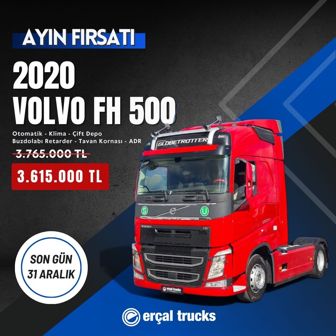 ercaltrucks's tweet photo. Erçal Trucks'tan Ayın Fırsatı💥

🔹2020 Volvo FH 500

🔹2020 Volvo FH 500

🔹2020 Volvo FH 460

Son Gün: 31 ARALIK‼️

Detaylı bilgi için hemen bizimle iletişime geçin.👇🏻

☎️ +90 216 564 52 00 https://t.co/5wzxEhBca8