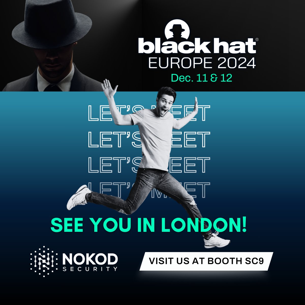 NokodSecurity's tweet photo. Attention hackers and security pros! @BlackHatEvents  Europe will be soon upon us in London, December 11-12. 
Brace yourselves for a dive into #shadowengineering and #appsec for #lowcode/ #nocode development.   Enter Nokod's den in Startup City (#SC09) for unfiltered conversations about:  >> How you secure your low-code/no-code apps today >> The risks and vulnerabilities threatening your data >> Whether your security team has the necessary visibility and tools  Do you prefer to plan? Schedule a meeting with our team. The link is in the first comment.   Let's gear up for the ultimate European security showdown!  #Appsec #ApplicationSecurity #LCNC #Citizendevelopment #RPA