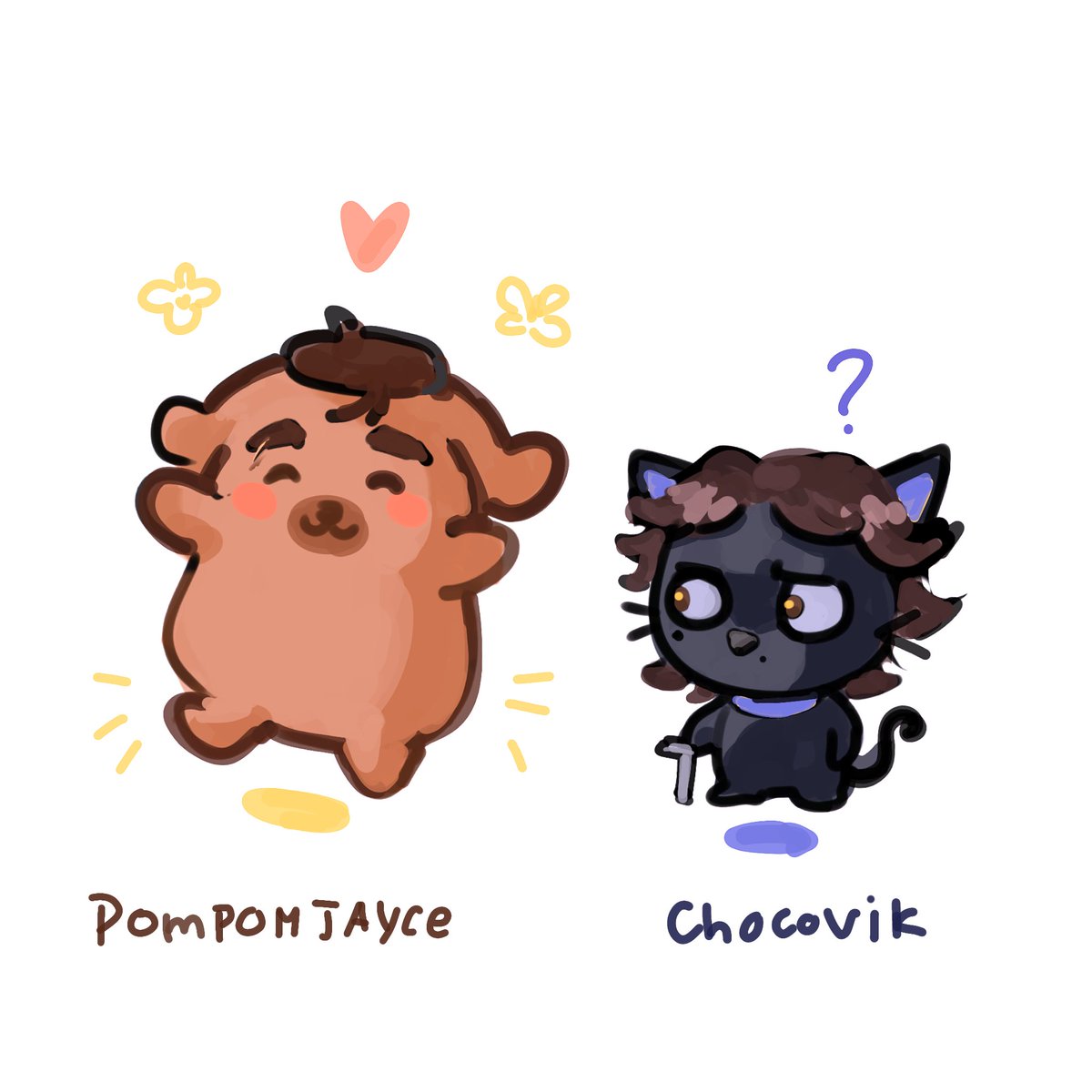 Milkcookiemyda1's tweet photo. Thank you for your masterpiece , this PompomJayce and ChocoVik for you 🤲
#jayvik https://t.co/nt0ijj6jJa