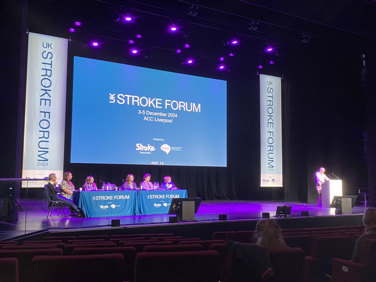 Thank you so much for sharing your experiences following stroke Dave Howard. An emotional and inspiring journey #uksf24