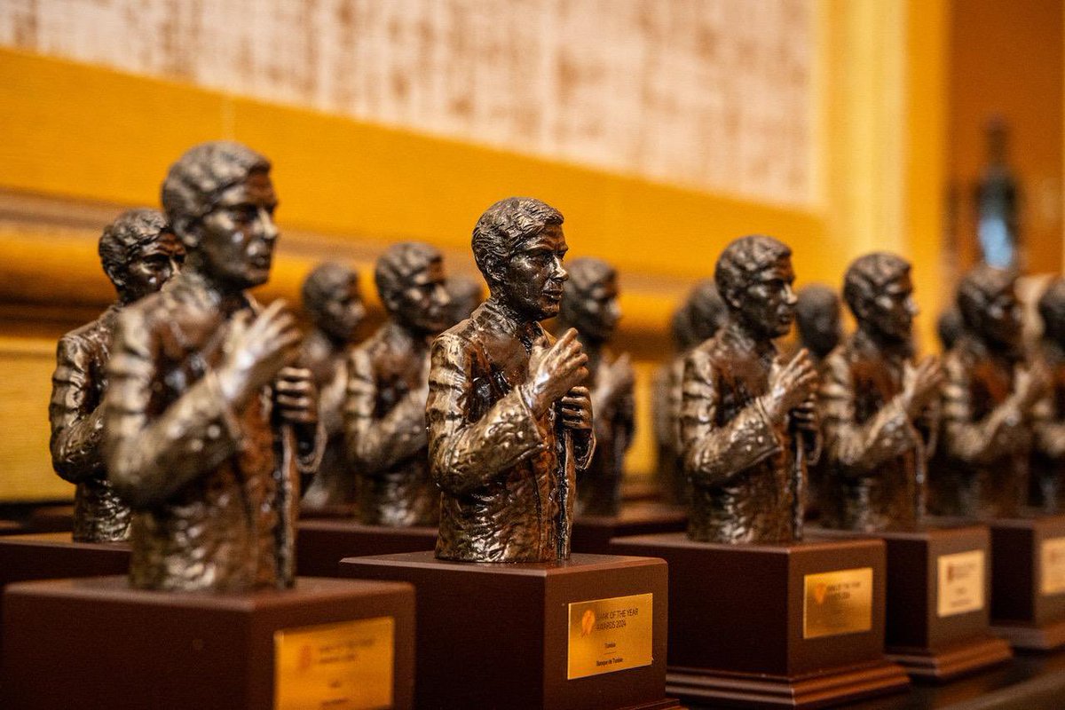 TMB_CD's tweet photo. Nous sommes honorés de recevoir le prestigieux prix de Banque de l’Année en #RDC décerné par @TheBanker - marquant un record de 10 victoires! 🏆 #BankoftheYear #BanquedelAnnée  #Congo https://t.co/ROg2LWCPj3