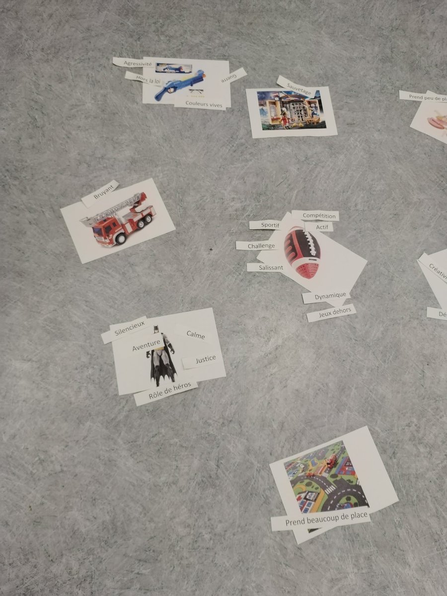 FiL: Formation égalité filles/garçons : questionner les compétences développées par les jeux offerts aux enfants, s'interroger sur leur lien avec les assignations de genre dans l'orientation.
Merci à notre référente académique Mme Duteil !
<a href="/acmontpellier/">Académie Montpellier</a> 
<a href="/Dsden30/">DSDEN 30</a> 
<a href="/regisbegorre/">Régis Bégorre</a>