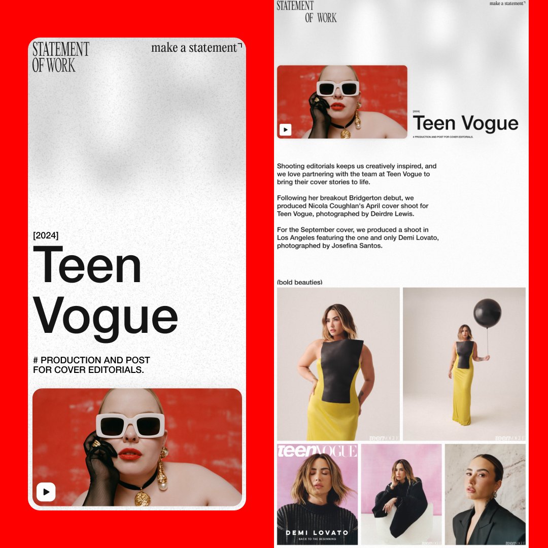 e1xy__glitch's tweet image. Earlier this year I Designed and Developed this Client&apos;s site, and now they came back for an update -happy to show y&apos;all the results;

We added a new Case Study page to showcase their projects for A-List brands using CMS.

#MadeInWebflow