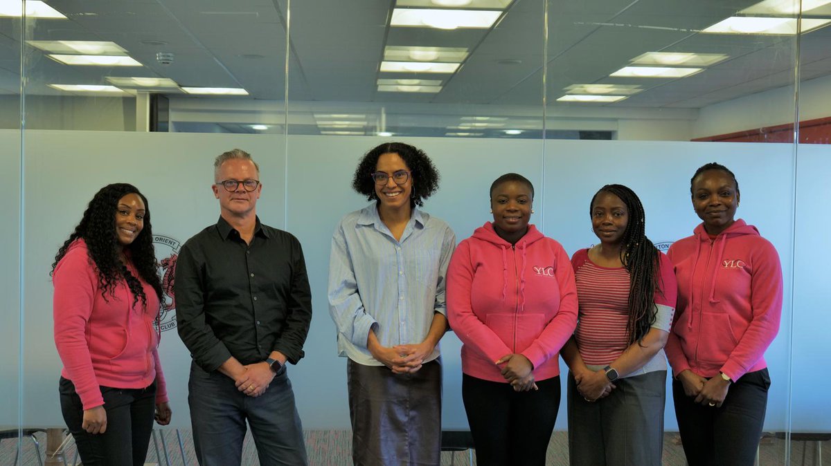 KayaJunction's tweet photo. Fantastic to visit @YoungLadiesClub at @leytonorientfc yesterday to learn about the important culturally informed work they're doing to support victims of domestic abuse across London, through mentoring, training and outreach thanks to funding from @MOPACLdn https://t.co/dokiDBpM7M