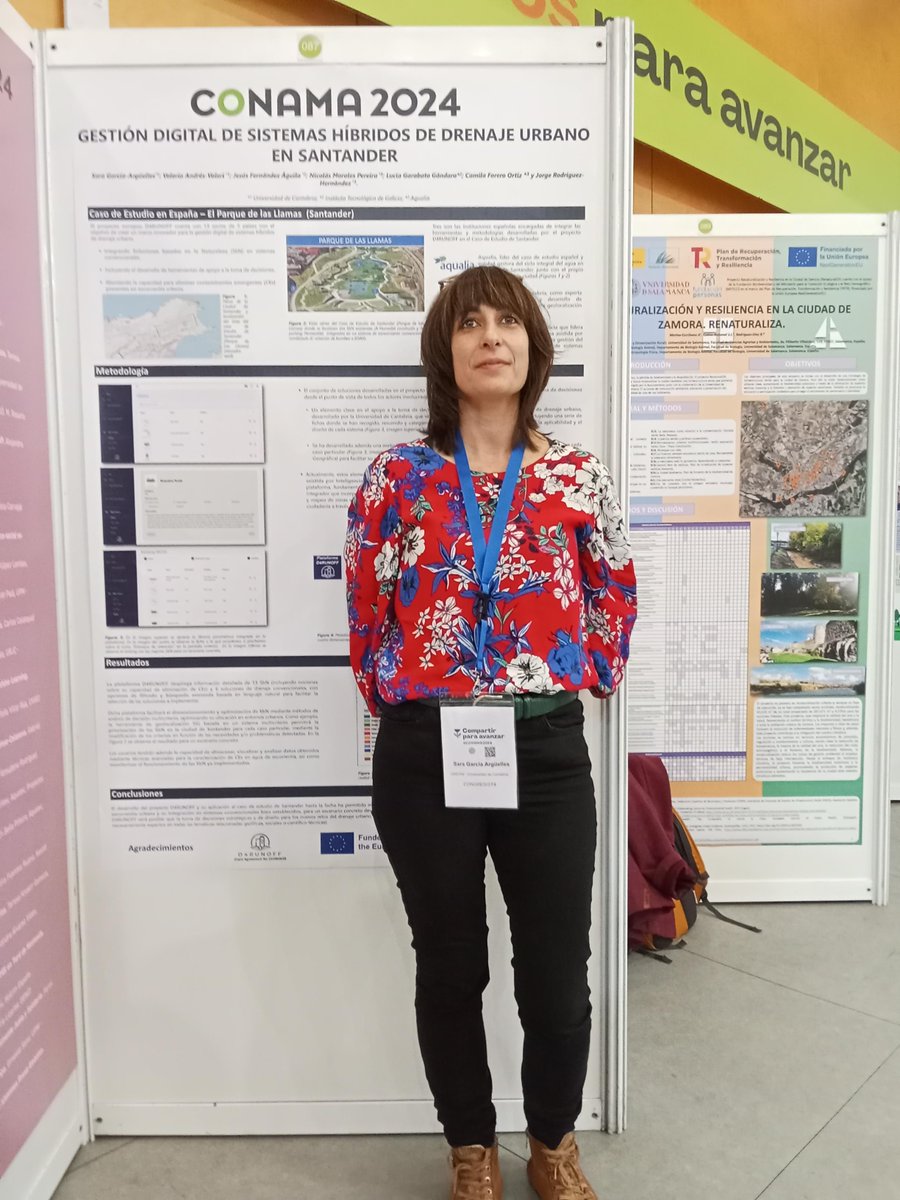 D4RUNOFF project (@d4runoff) on Twitter photo #D4RUNOFF was featured at the poster exhibition of <a href="/SomosConama/">Fundación Conama</a> ! This event served as 🇪🇸 hub for environmental dialogue & action, uniting experts to drive the ecological transition.
As Sara Aagesen said: "Not acting is a luxury we cannot afford."
Proud to be at #CONAMA2024! 🌍 #D4RUNOFF was featured at the poster exhibition of <a href="/SomosConama/">Fundación Conama</a> ! This event served as 🇪🇸 hub for environmental dialogue & action, uniting experts to drive the ecological transition.
As Sara Aagesen said: "Not acting is a luxury we cannot afford."
Proud to be at #CONAMA2024! 🌍