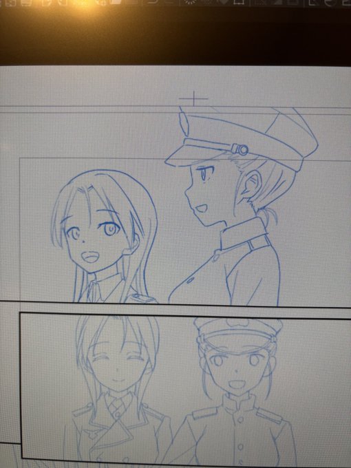 よぉーし
最終ページ今からペン入れ•••
あと少し••• 