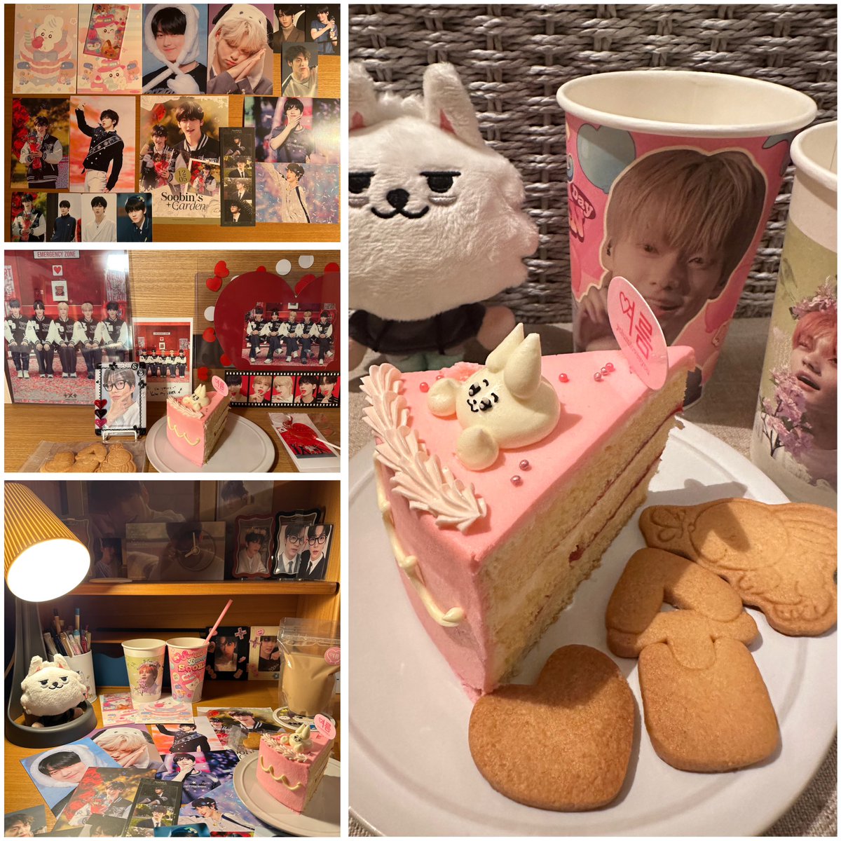 ヨルムさんのケーキ初めてテイクアウトしたよ
オタク部屋で思う存分撮影😍
素敵なお写真に可愛いケーキ、ありがとうございます✨️
<a href="/reverdream1205/">REVER DREAM</a> 님
<a href="/reverdream_jp/">𝗥𝗘𝗩𝗘𝗥 𝗗𝗥𝗘𝗔𝗠 𝗝𝗣</a> 님
＠yolumlovesyou 様