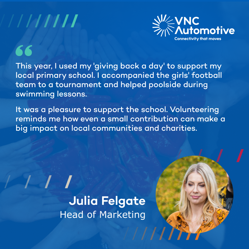 VNCAutomotive's tweet photo. Today we celebrate those who make a difference 💙 
This #InternationalVolunteerDay, we're proud to spotlight our colleagues who dedicate their time and effort to driving change in our communities. 

Thank you for inspiring us all! 🌟 https://t.co/6oiDaCEjh1