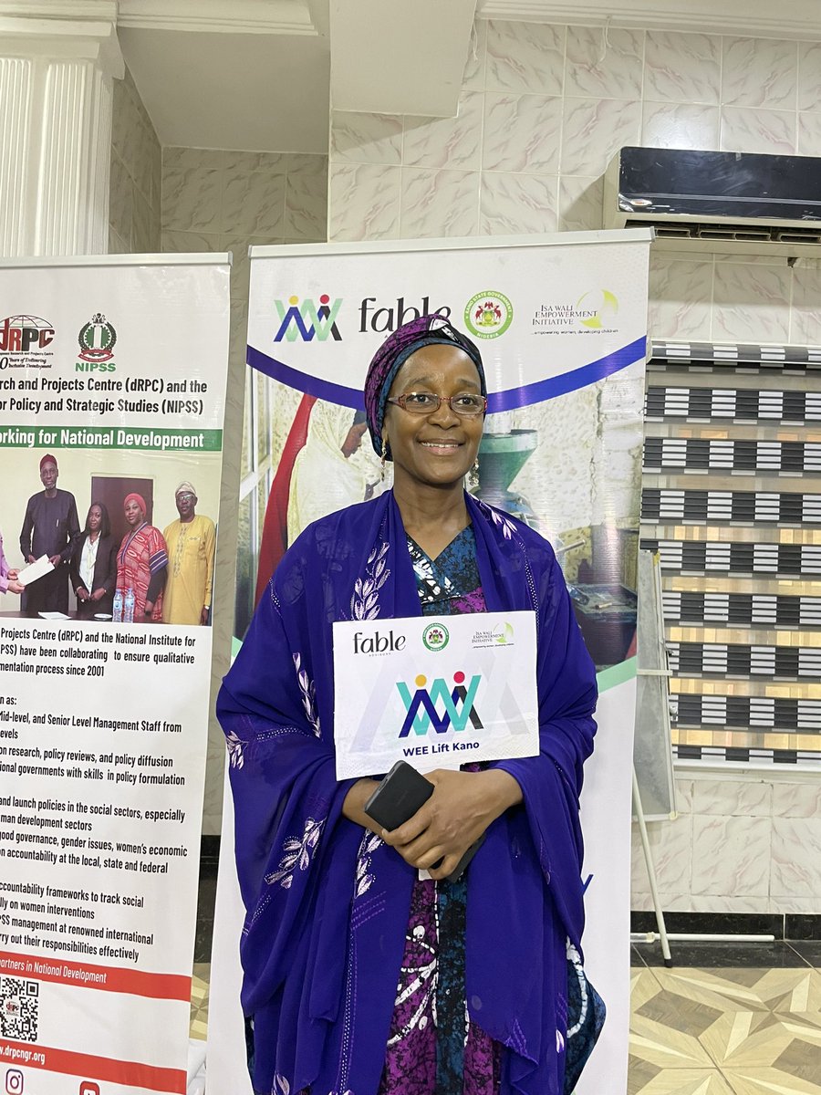 weeliftkano's tweet photo. Hajiya Amina Hanga, Executive Secretary of the WEE Catalyst Fund Project Kano State 

#WeeLiftKano with passion, compassion, and unwavering love. Empowering women for a stronger, united future. 

#WEEliftNaija #WomenEconomicEmpowerment https://t.co/GVBGnrx0kB