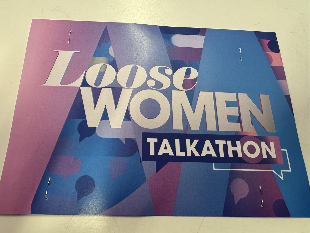 1Judilove's tweet photo. We are about to go live for 25 hours!!! @loosewomen @ITV @ITVX #Talkathon https://t.co/3r2lq3qoDr