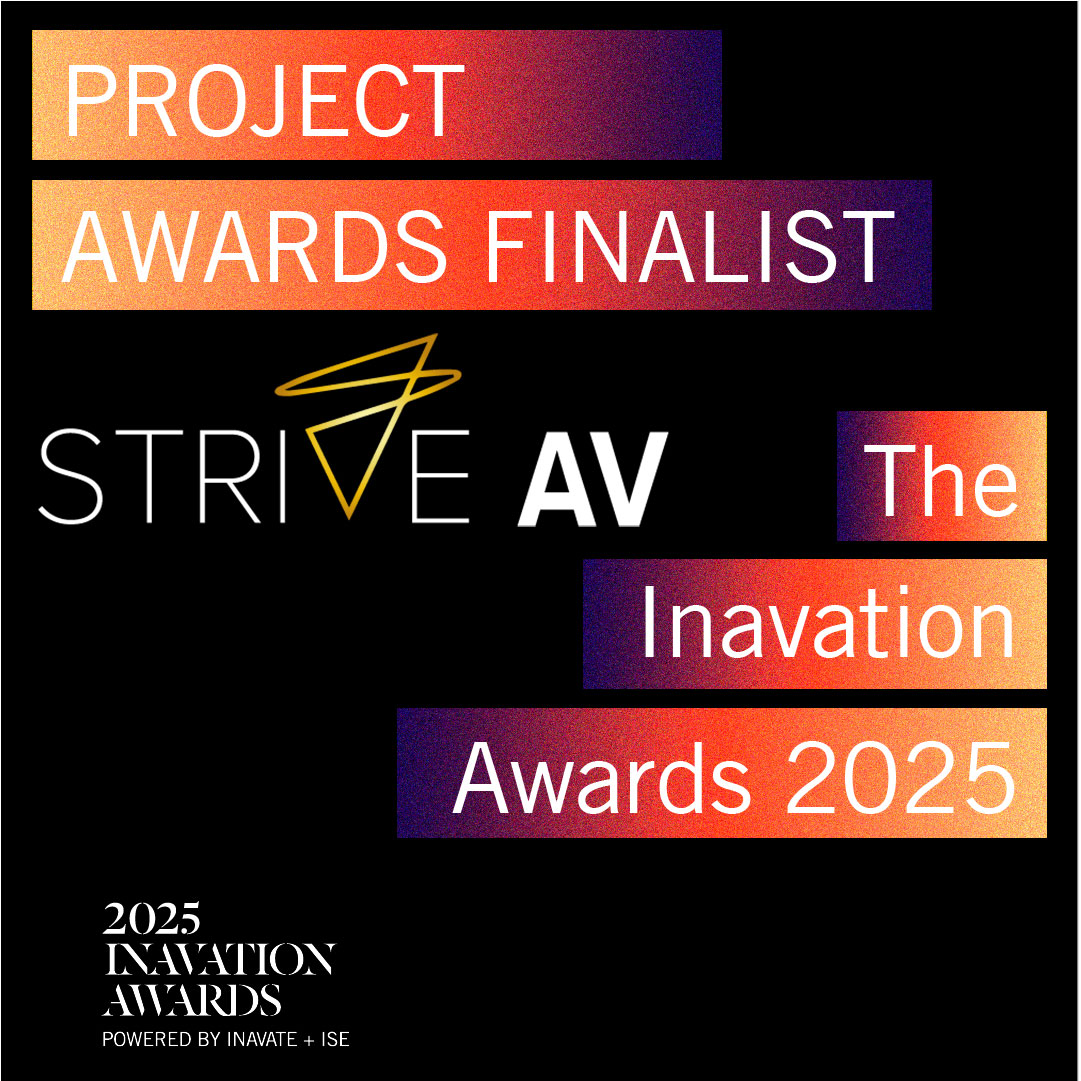 StriveAV (@striveav) on Twitter photo Strive AV is a Project Awards #Finalist at The #InavationAwards 2025! Shortlisted for our large-scale audio visual #SystemsIntegration within esteemed <a href="/BathSpaUni/">Bath Spa University</a>.
Congrats to all the finalists & we'll see you at the awards ceremony ahead of #ISE2025! <a href="/inavate/">Inavate Magazine</a> <a href="/ISE_Show/">ISE</a> #StriveAV Strive AV is a Project Awards #Finalist at The #InavationAwards 2025! Shortlisted for our large-scale audio visual #SystemsIntegration within esteemed <a href="/BathSpaUni/">Bath Spa University</a>.
Congrats to all the finalists & we'll see you at the awards ceremony ahead of #ISE2025! <a href="/inavate/">Inavate Magazine</a> <a href="/ISE_Show/">ISE</a> #StriveAV