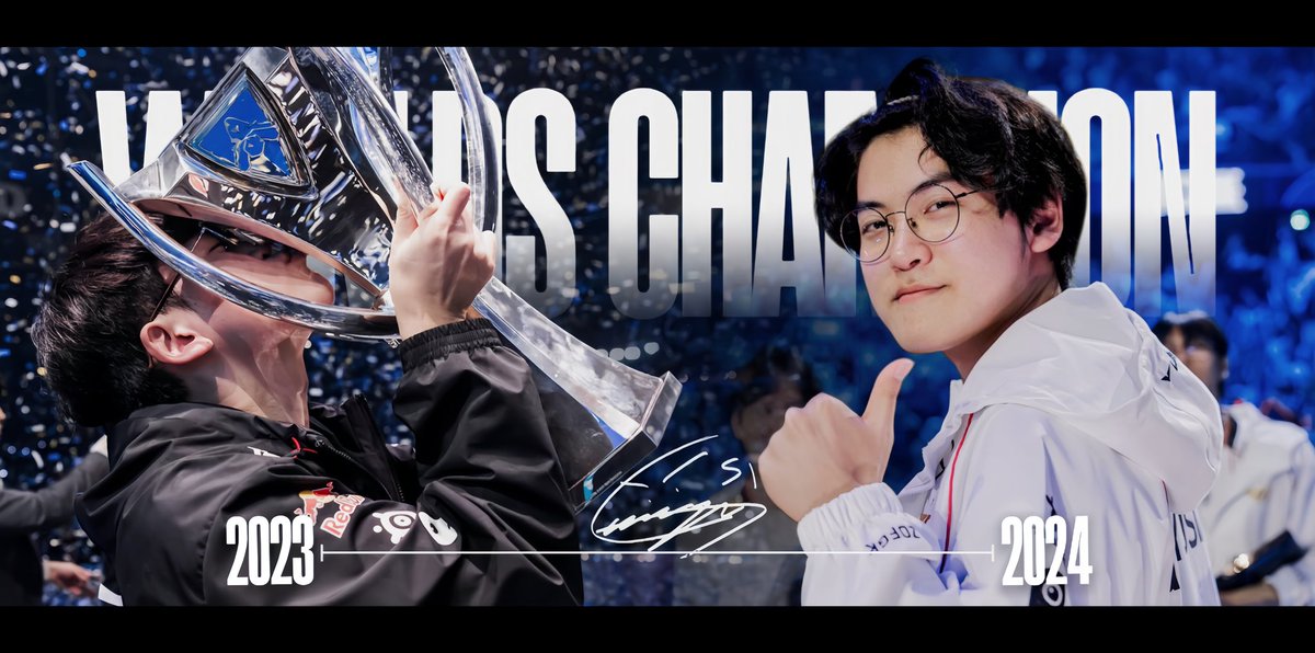 lsh_nhq's tweet photo. BACK-TO-BACK CHAMPIONS 
#T1WIN https://t.co/FX7MFqISw3