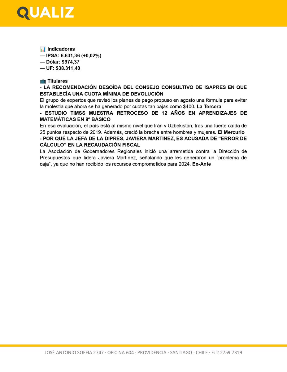 Ambas cámaras del congreso aprobaron el proyecto que crea el ministerio de seguridad pública y será una realidad. Lee los detalles y otras noticias en nuestro informe diario