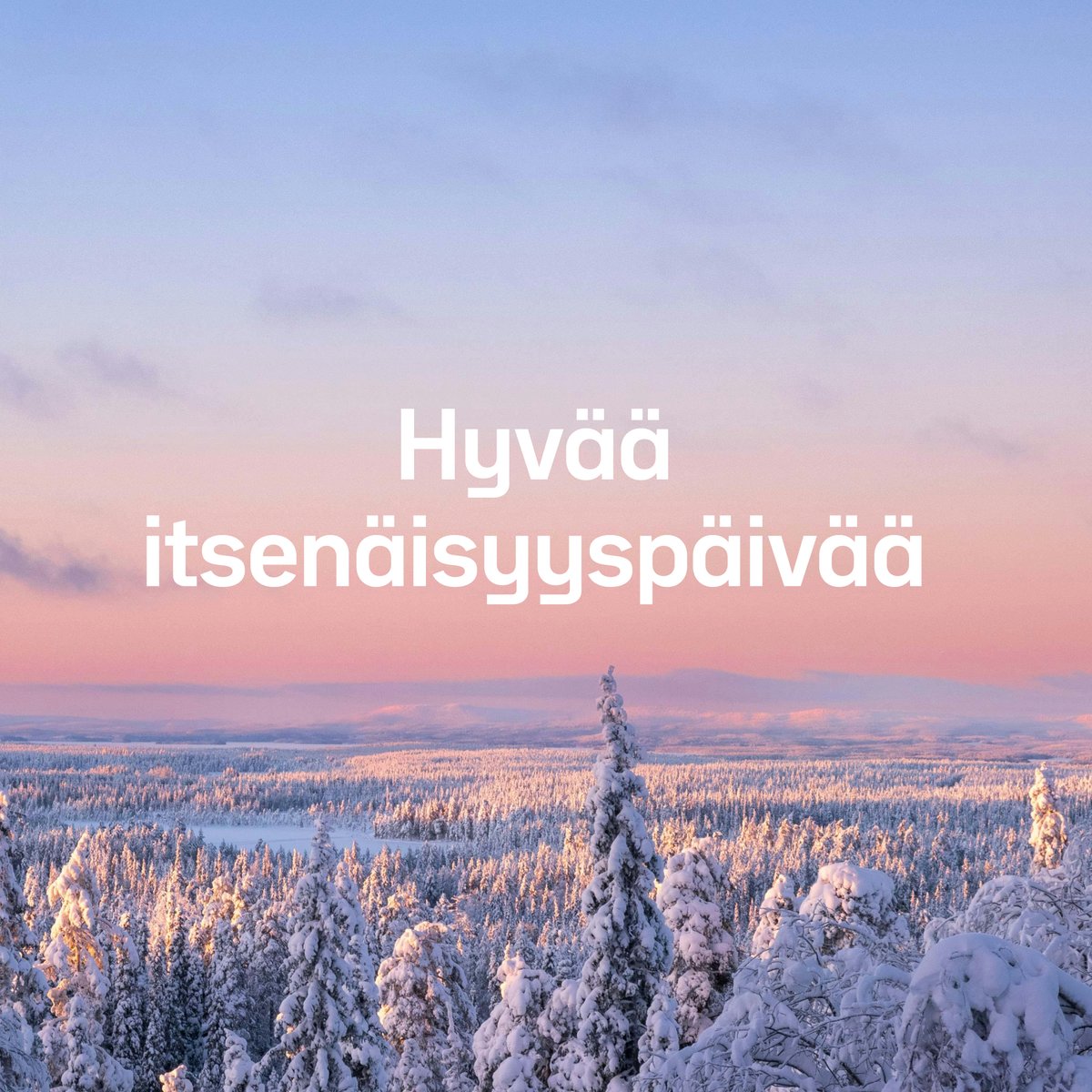 Hyvää itsenäisyyspäivää! 💙 Jokaisella meistä on oikeus kotiin. Kiitos kaikille, jotka ovat kanssamme mukana rakentamassa yhteiskuntaa, jossa jokaisella on koti.