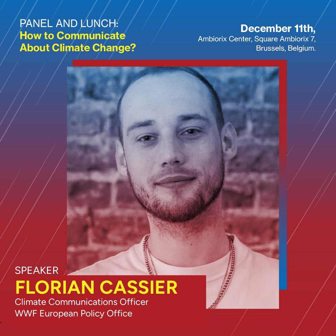 TheRightStreet's tweet photo. Next Wednesday, Florian Cassier (@FCassier), Climate Communications Officer at the WWF European Policy Office, will join our panel on communicating about climate change to discuss the evolving political narratives and how to engage effectively with them.

Florian will share his insights about staying on message while fostering constructive dialogue, bridging the gap between urgency and feasibility in addressing the climate crisis.

Don’t miss the opportunity to gain valuable strategies for shaping the climate conversation.

@WWFEU Policy Office

Register here: https://t.co/tcL6FhJgb3