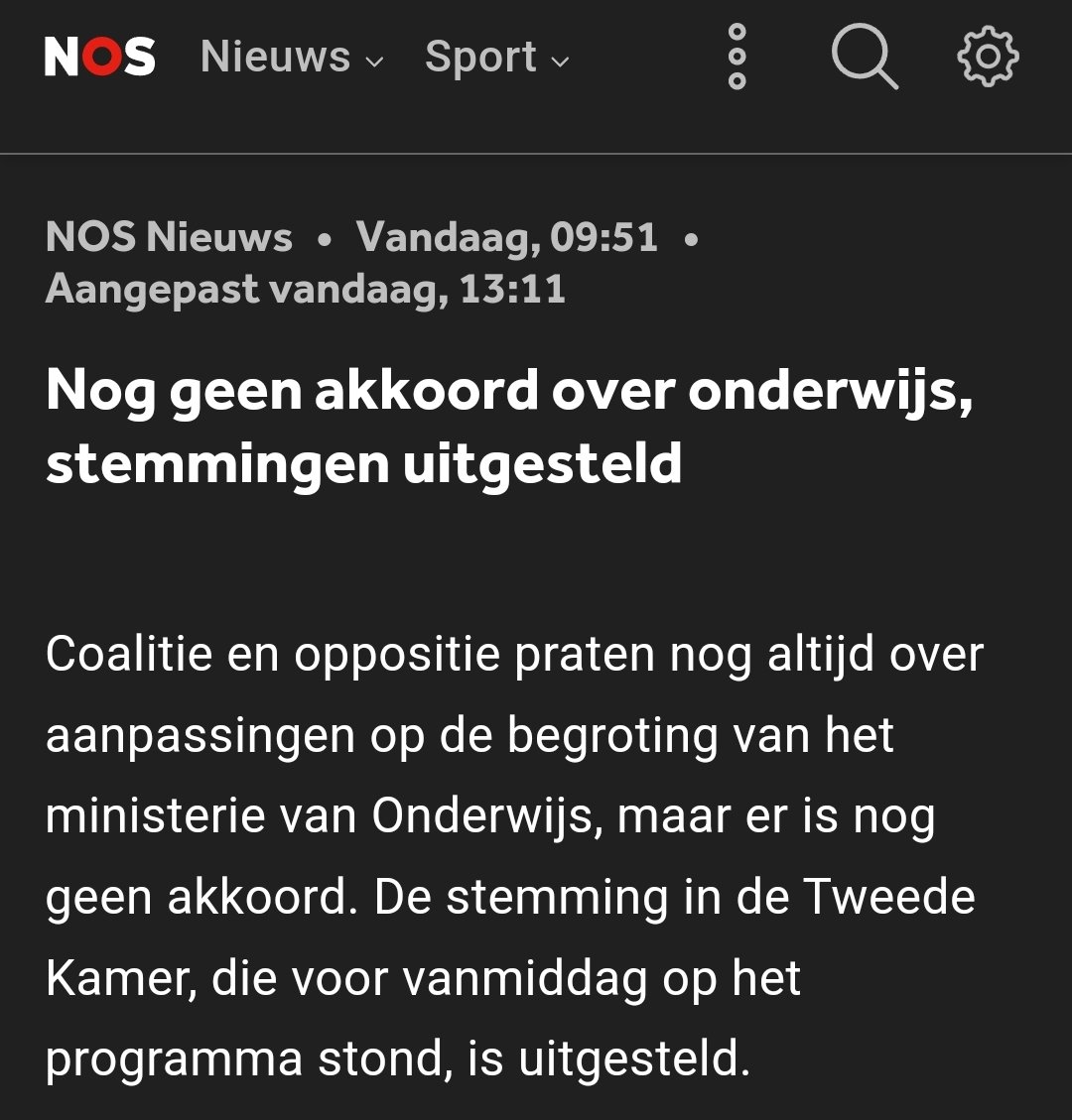 Er wordt vandaag NIET gestemd over dit Long Covid amendement, vanwege voortdurend crisisoverleg over alle begrotingen.

We hebben dus nog even om de coalitie te overtuigen van de evidente merites van dit voorstel en hun morele verplichting richting patiënten. Laat je horen!