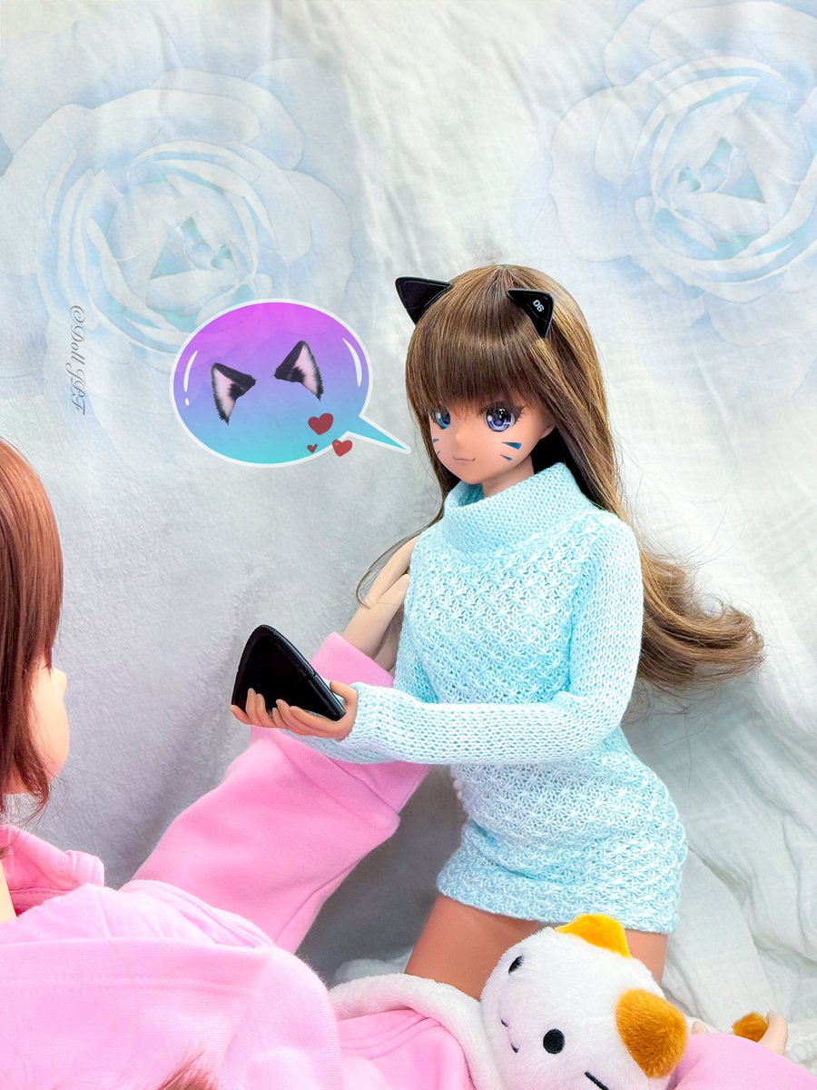 AndroidPDF's tweet photo. 芽ちゃん: 夢ちゃんのネコ耳だにゃ~💕 💕 ヾ(Φ∀Φ)ฅ
Mei-chan: This is Yume-chan cat ears meow 💕 ヾ(Φ∀Φ)ฅ
#smartdoll #smartdollprowess #smartdoll芽 #smartdollprowesstea #catgirl #smartdollplus #smartdollivory #smartdoll夢 #dolljpf https://t.co/Jeqoh0jO9z