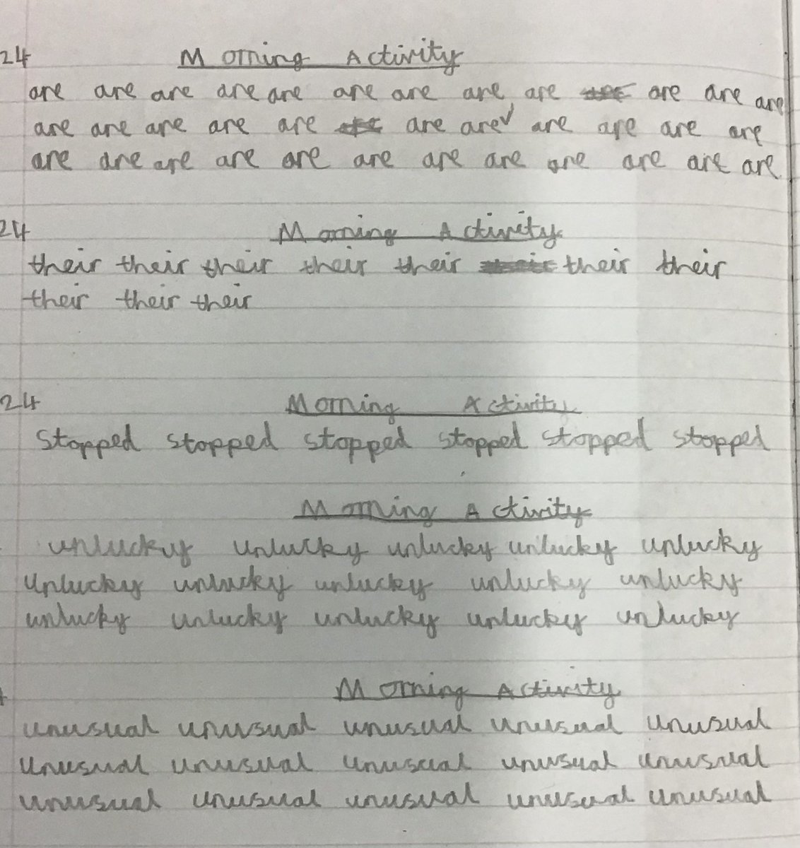 Thurlstone_Y3's tweet photo. A shout out to the children who have consistently worked hard  in Year 3 and improved their handwriting. I am really proud of you. #Thurlstone_writing @Thurlstonesch https://t.co/r7Hu1hAGnb
